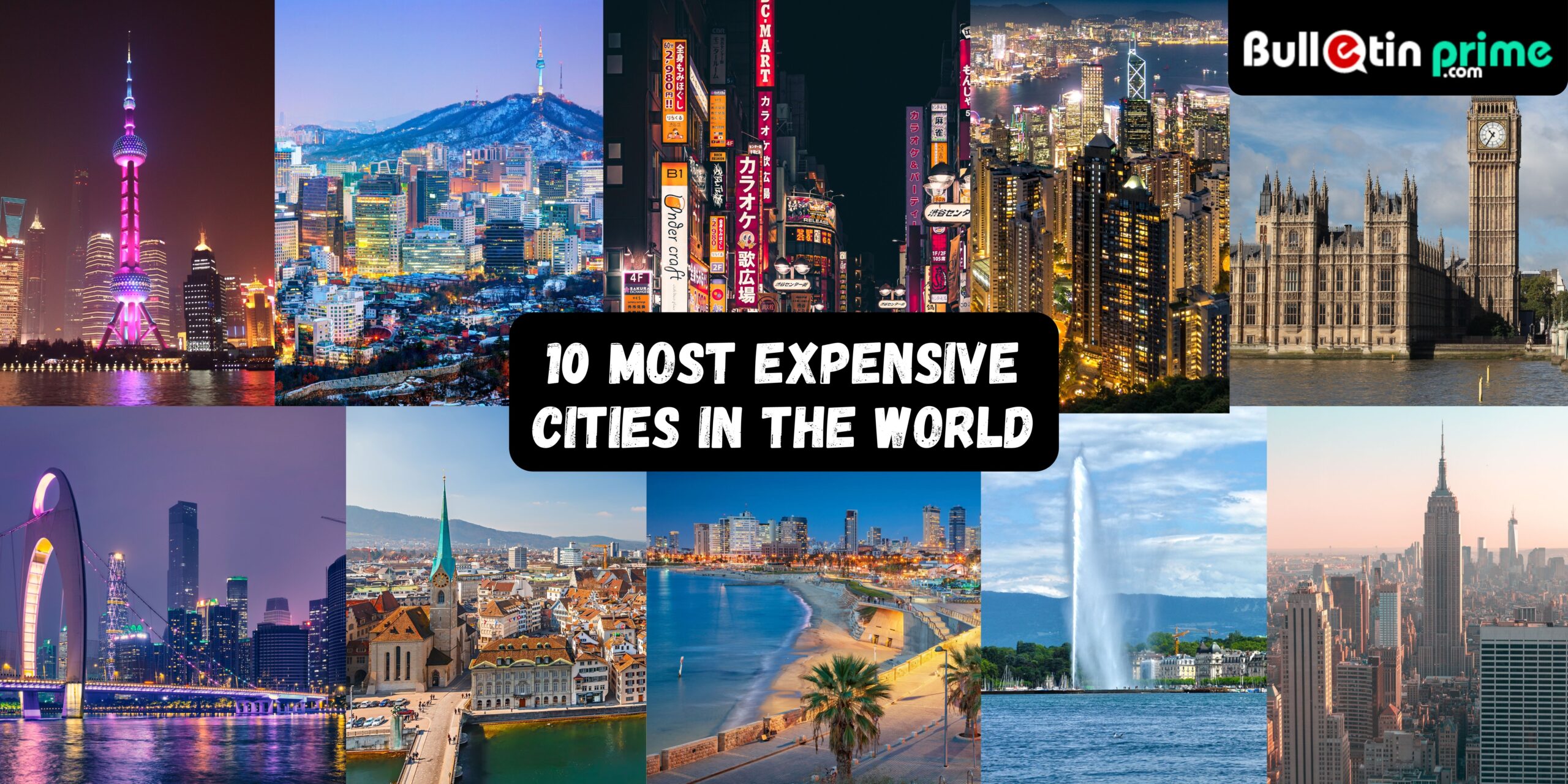 Expensive Cities In The World